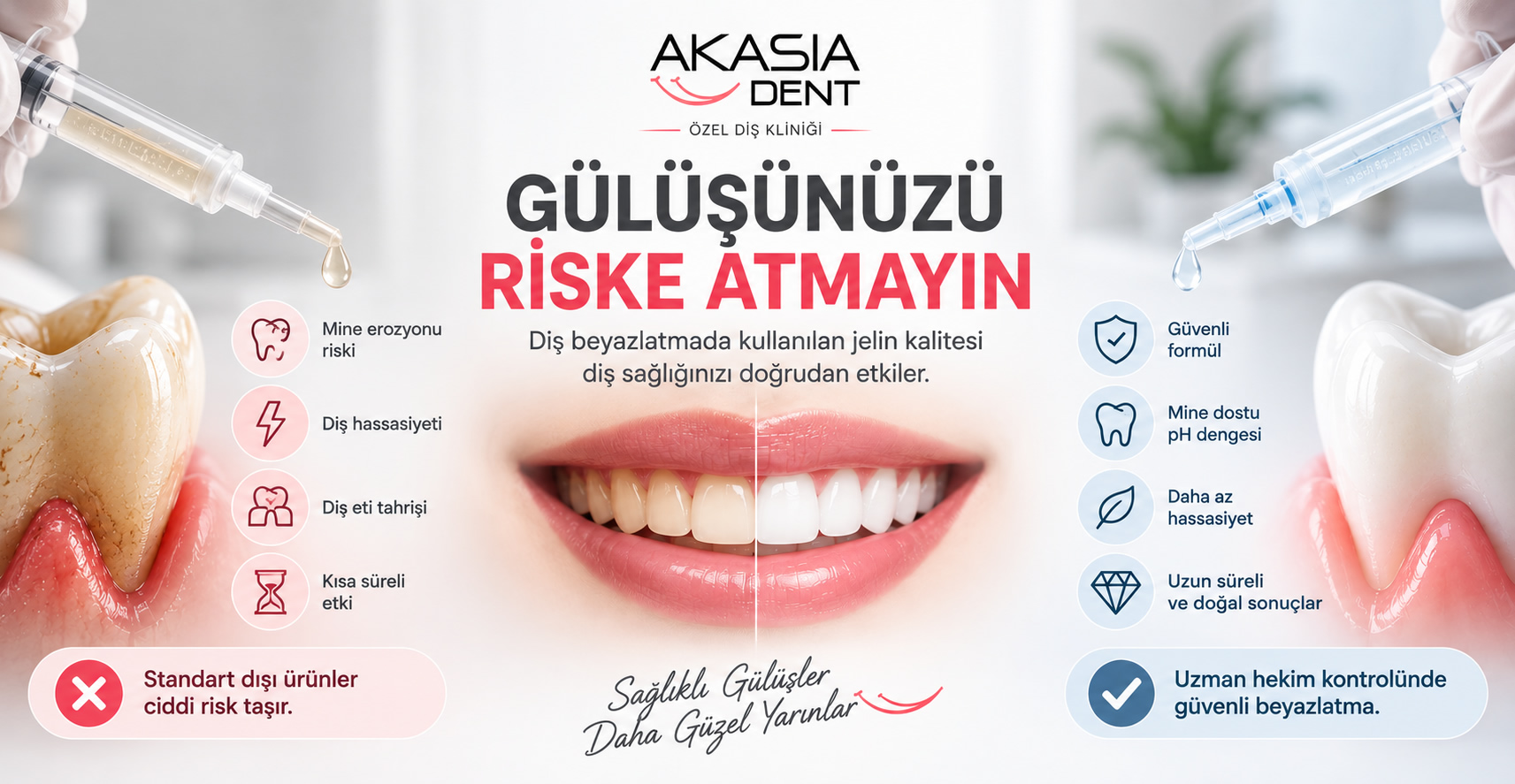Diş Beyazlatmada Güvenilir Marka ve Doğru Materyal Kullanımı